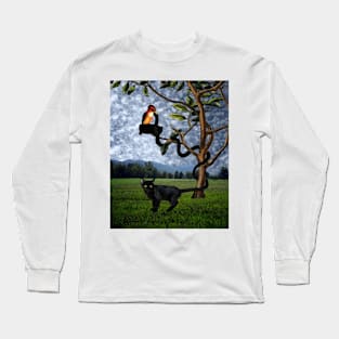 Cat Tail Long Sleeve T-Shirt